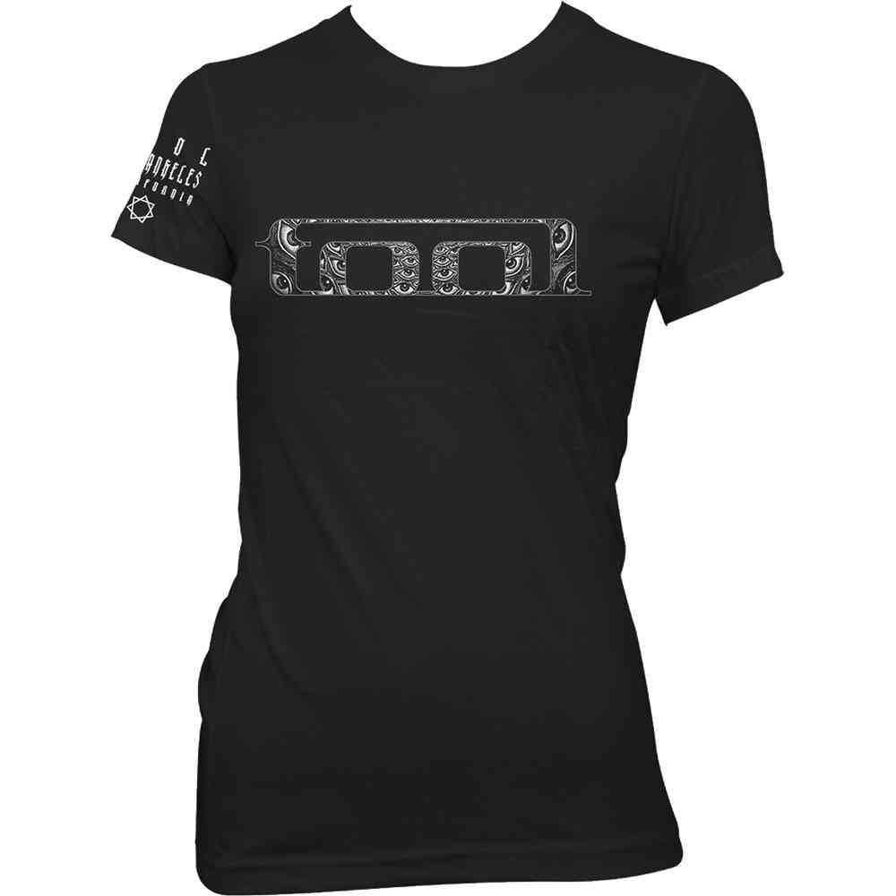 Tool - Eyes Logo Dames Tshirt - Zwart